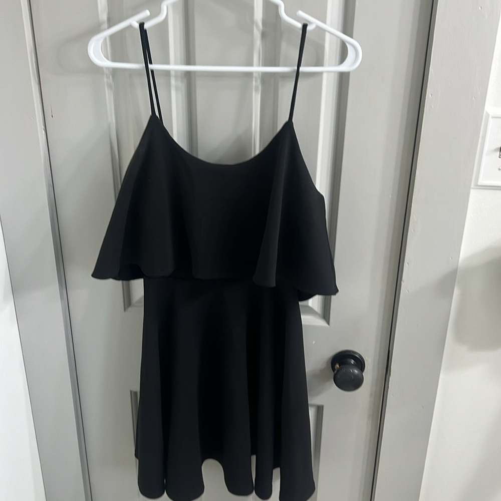 Lock & Key Mini Flouncy Ruffle Party Dress Size 6-8 - Picture 2 of 4